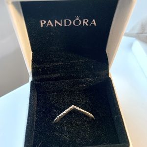 Pandora Wishbone Ring